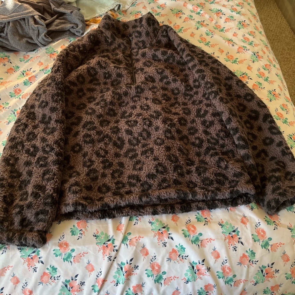 Sherpa pullover